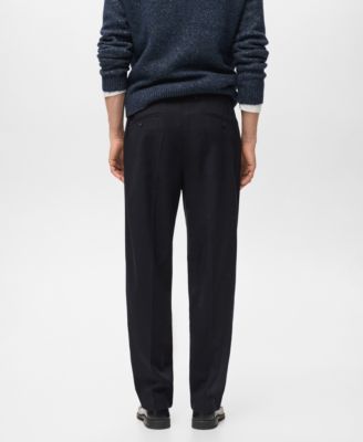 Men's Regular-Fit Pleated Pants