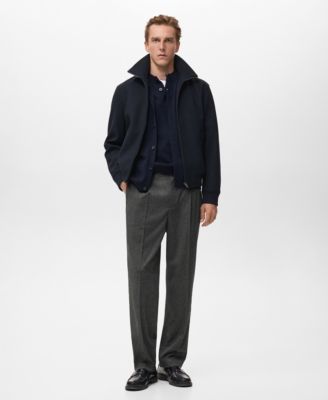 Men's Regular-Fit Pleated Pants