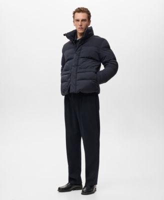 Men's Short Puffer Water-Repellent Anorak