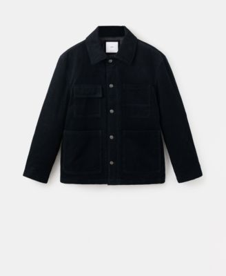 Men's Pockets Corduroy Jacket