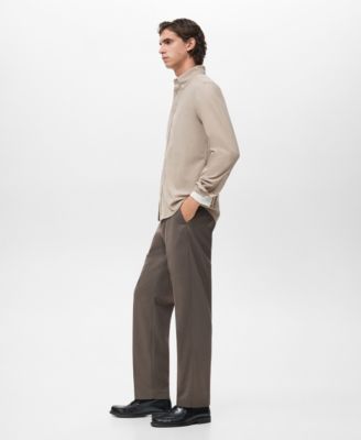 Men's Classic-Fit Micro-Corduroy Shirt