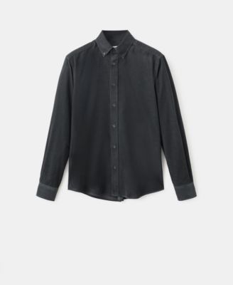 Men's Classic-Fit Micro-Corduroy Shirt