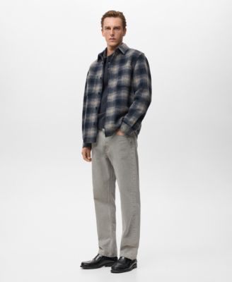 Men's Checked Pocket Jacket