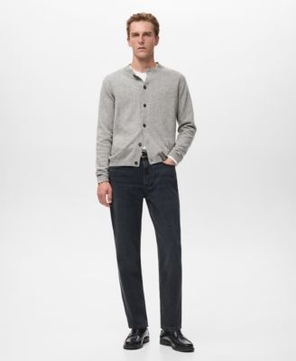 Men's Extra-Fine Wool Buttons Cardigan