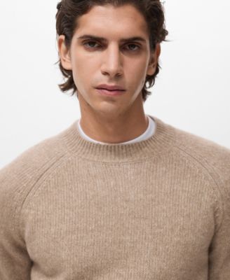 Men's Fine-Knit Wool-Blend Sweater