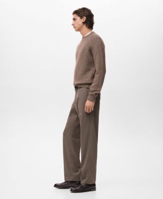 Men's Fine-Knit Wool-Blend Sweater