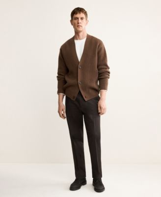 Men's Wool Buttons Cardigan