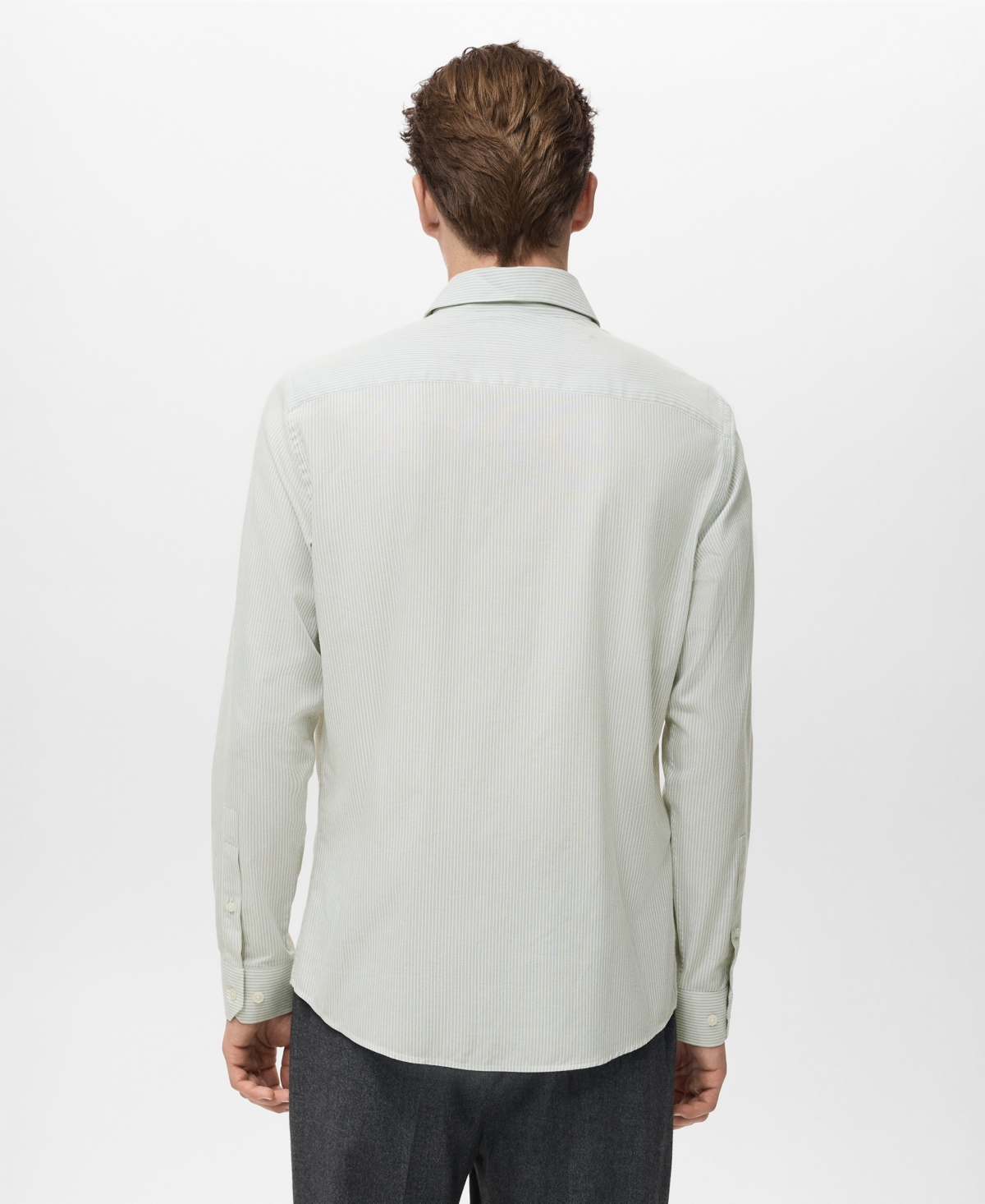 Mango Men's Regular Cotton Shirt