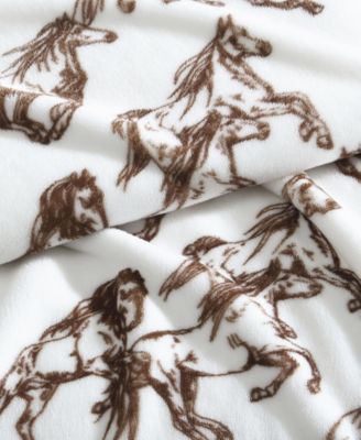 Printed Ultra Soft Plush Fleece Throw, 50" x 70"