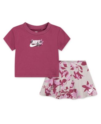 Nike - Baby Girls' Club T-Shirt and Scooter, 2-Piece Set