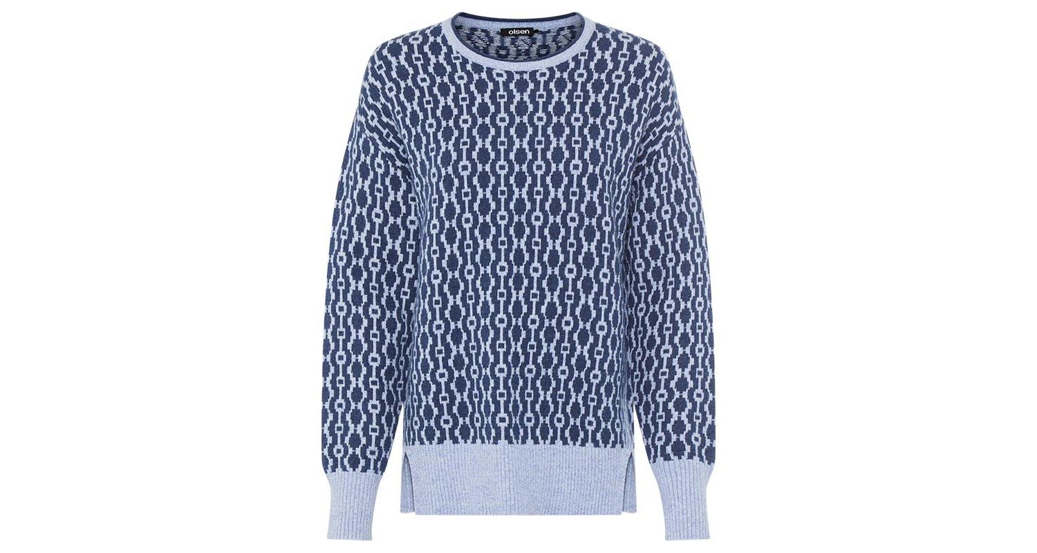 Women's Retro Design Sweater