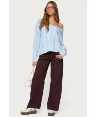 Women's Inga Oversized Cable Knit Sweater