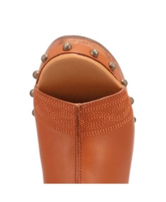Women's Clover Wooden Sandal
