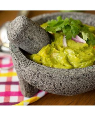 Molcajete in Tortila Basket