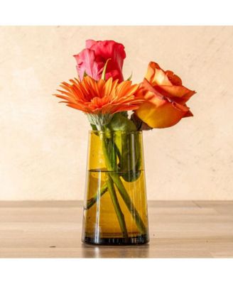 Blue Cone Glass Large - Set of 6