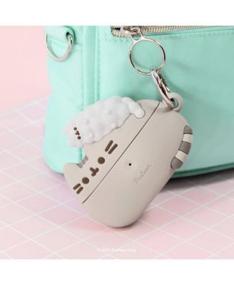 iFace x Pusheen The Cat Cute Compatible with Apple AirPods 3 Generation - Silicone Figure Protective Cover Includes Carabiner Clip Wireless Charging