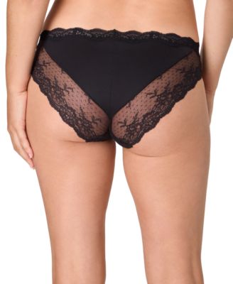 Women's Everyday Pretty Lace Cheeky Bikini Panty DMPLBK