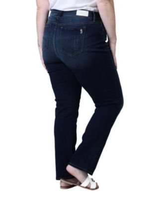 Women's Denim High Rise Straight Leg in 32" inseam - Gaby