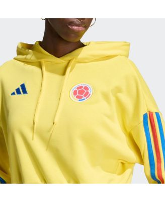 Women's Yellow Colombia National Team FIFA x World Cup Alphaskin Cropped Hoodie