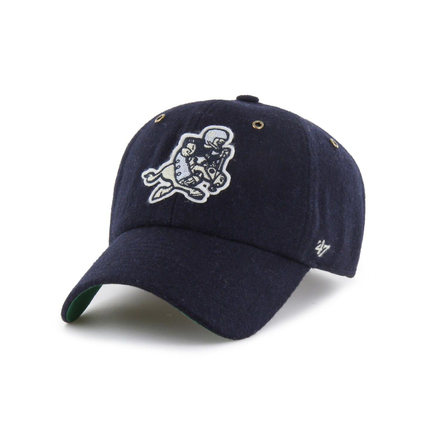 Мужская кепка '47 Brand Navy Golden Age Clean Up Adjustable Hat — фото 1