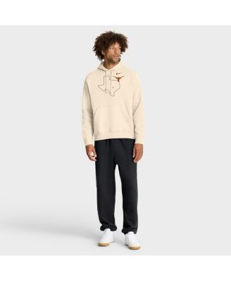 Men's Cream Texas Longhorns Campus Shadow Hoodie