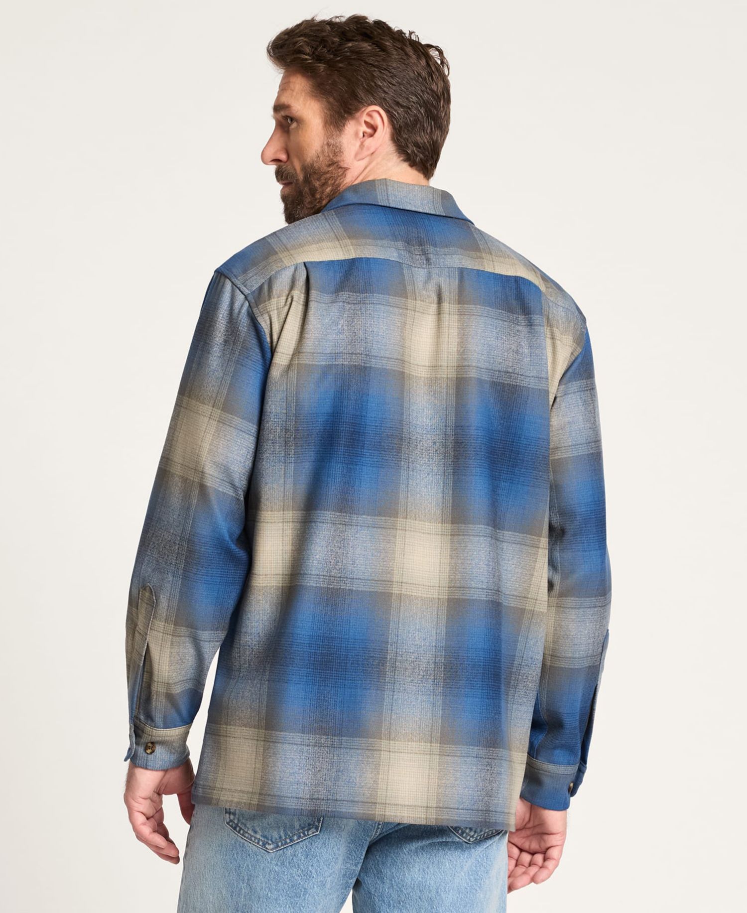 Men's Long-Sleeve Sport Collar Board Shirt