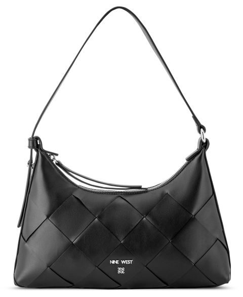 Женская сумка Nine West Kitra Medium Shoulder, цвет: Чёрный