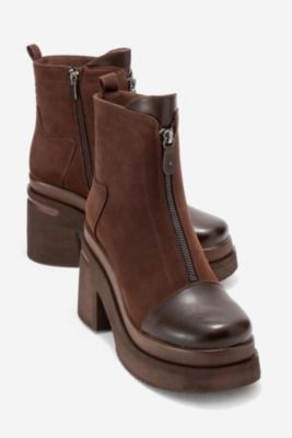 Women Ardenne Platform Zip Boot