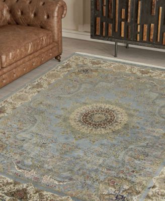 Majestic Elegance Tabriz 4' x 6' Area Rug