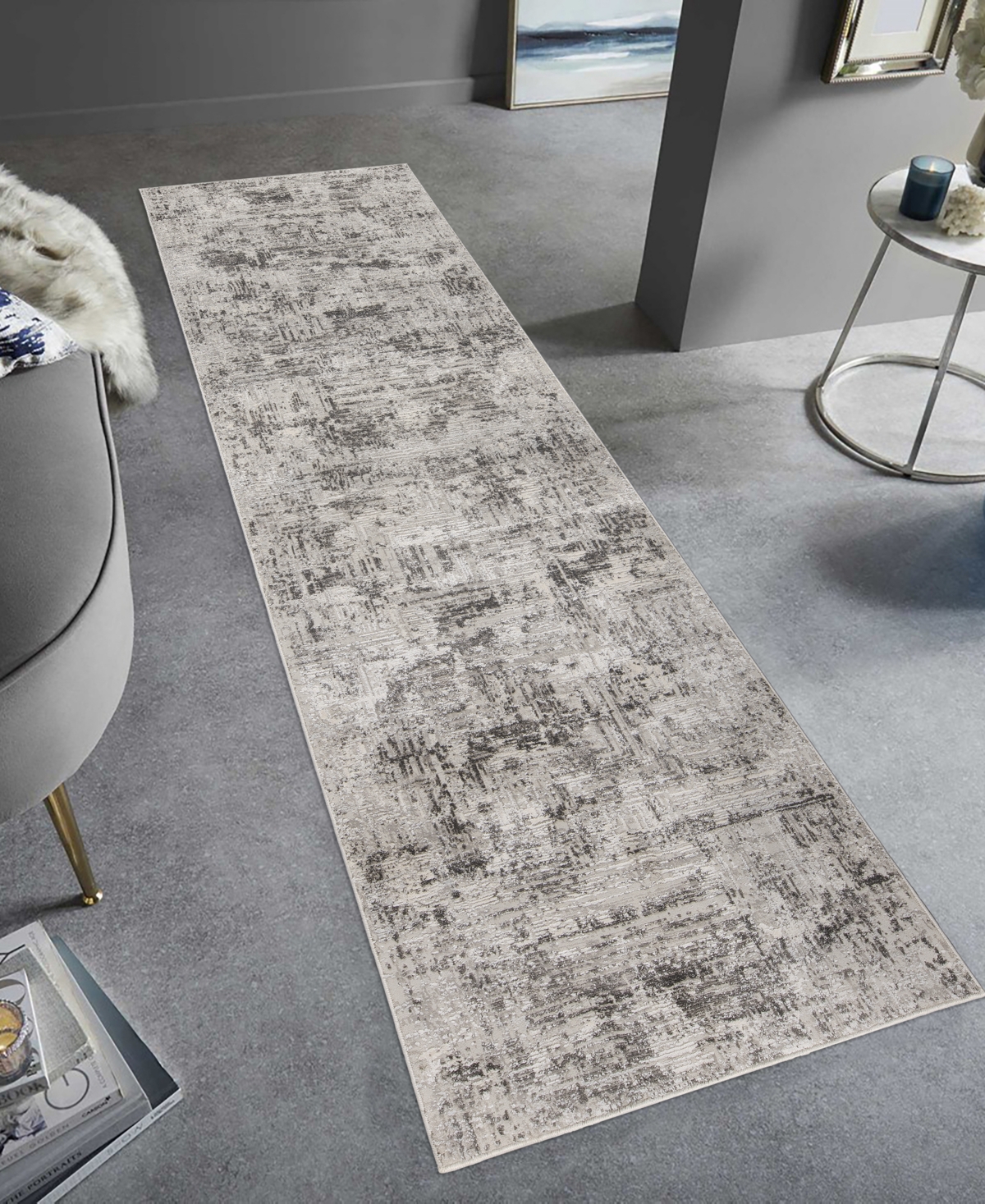 Addison Alloy ALL343 2'6"x8' Runner Area Rug
