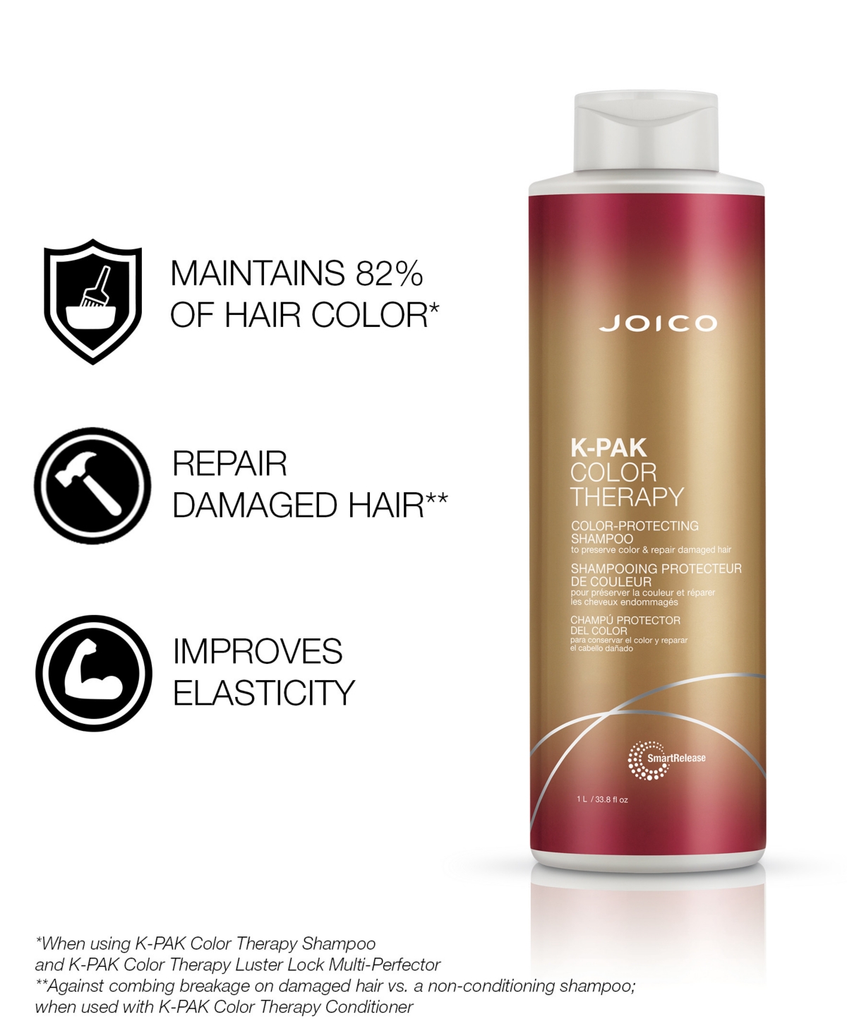 Joico K-Pak Color Therapy Winter Liter Shampoo and Conditioner Duo