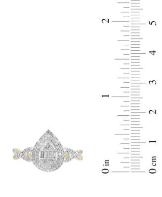 Diamond Ring (1/3 ct. t.w.) in 10k Yellow Gold