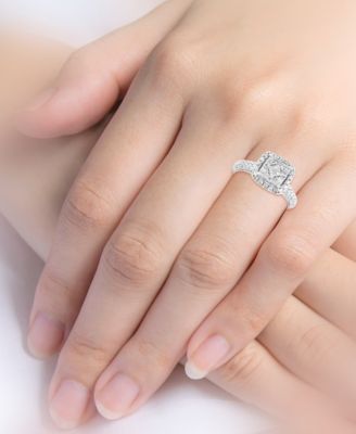 Diamond Ring (1 ct. t.w.) in 10k White Gold