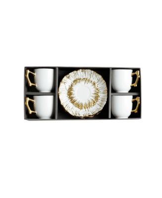 Michael Aram 5-Pc. Anemone Demitasse Set - Macy's