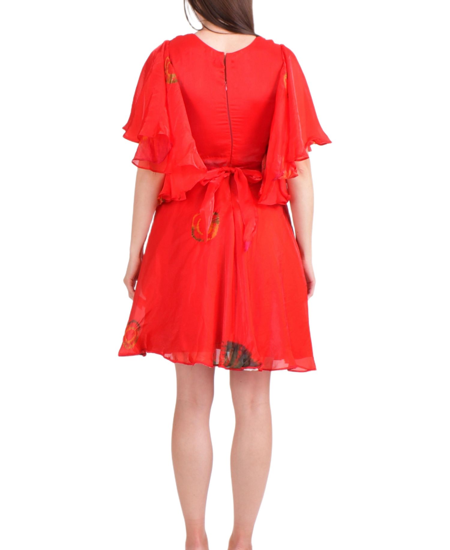 Women's Biha Hand Tie Mini Dress