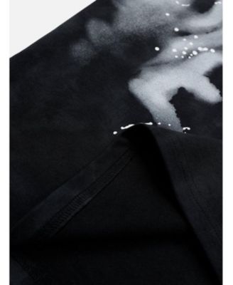 Men's Washed Abstract Graphic Tee