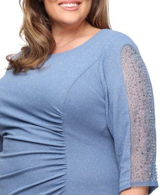 Plus Size Crewneck Maxi Dress