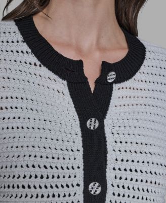 Women's Button-Front Cardigan
