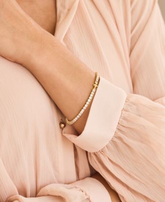 Coco Cross Tennis Bracelet