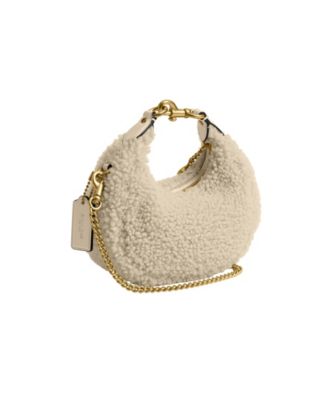 Jonie Shearling Mini Crossbody Bag