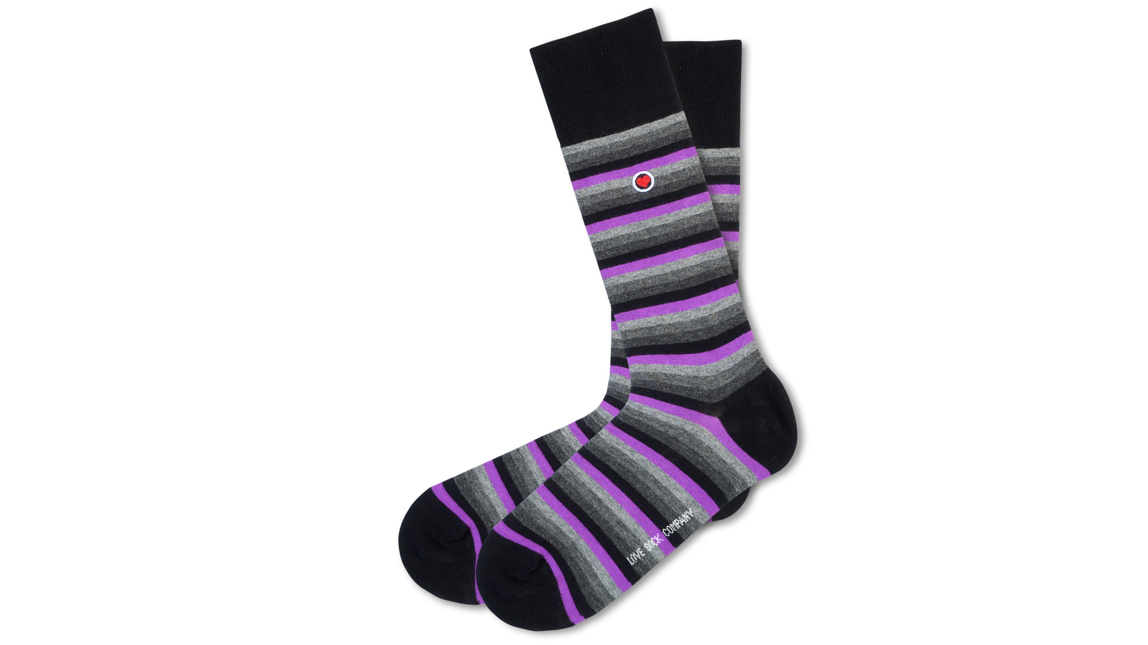 Love Sock Company Men's Love-Stripes Socks