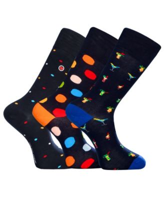 Love Sock Company - Men's Happy Hour Socks Bundle, 3 Pack