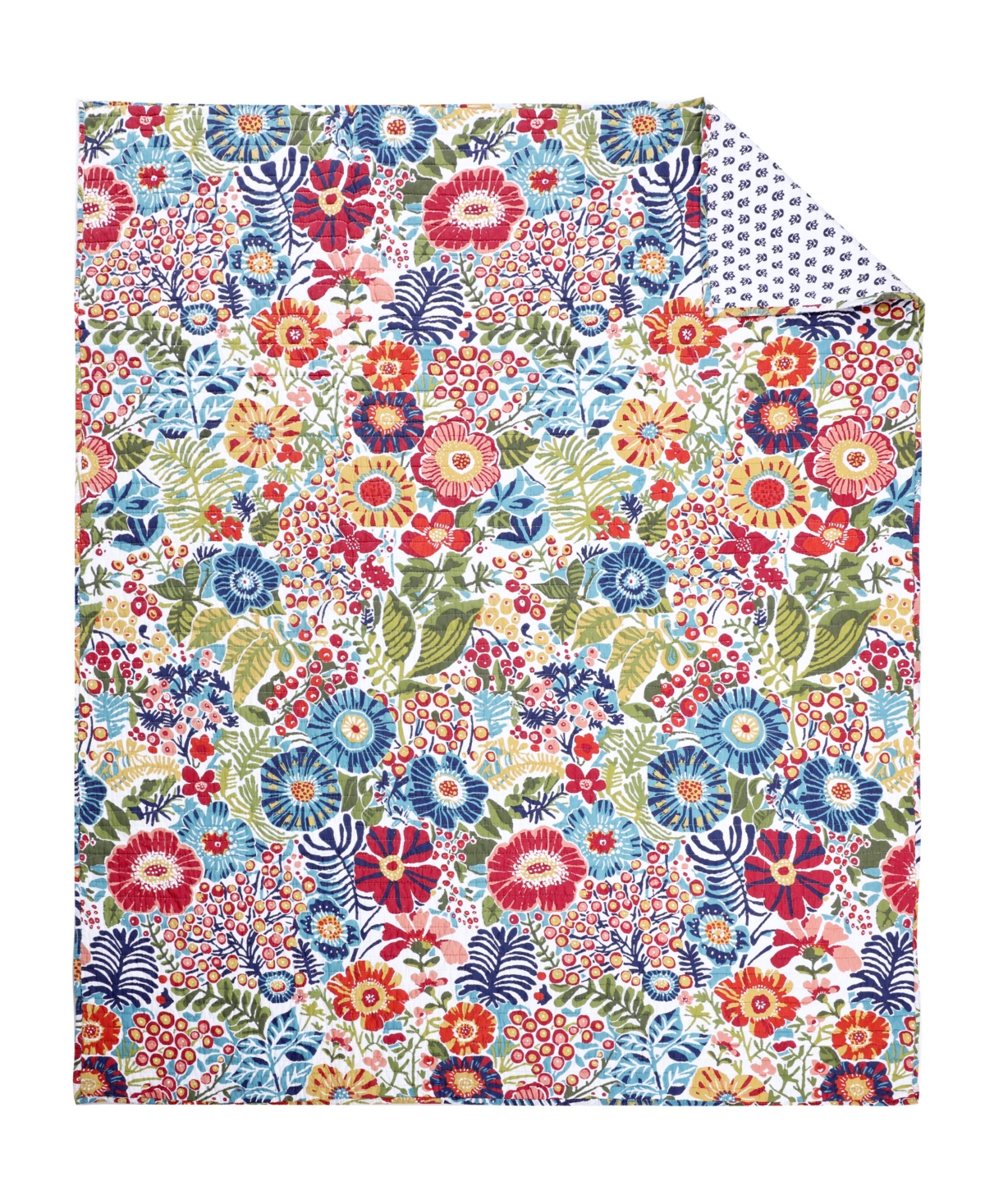 Levtex Night Garden Reversible Quilted Throw, 50" x 60"
