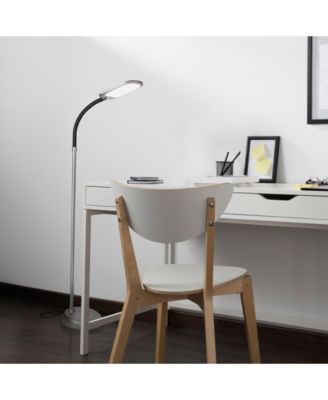 Litespan 53" Dimmable LED Reading Task Lamp with Height Adjustable Gooseneck