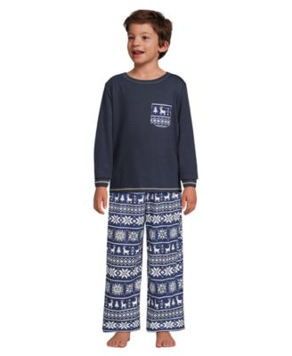 Big Girls Soft Jersey Pocket Sleep Top