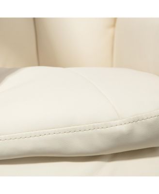 Swivel Recliner with Ottoman Reclining Chair and Footrest,