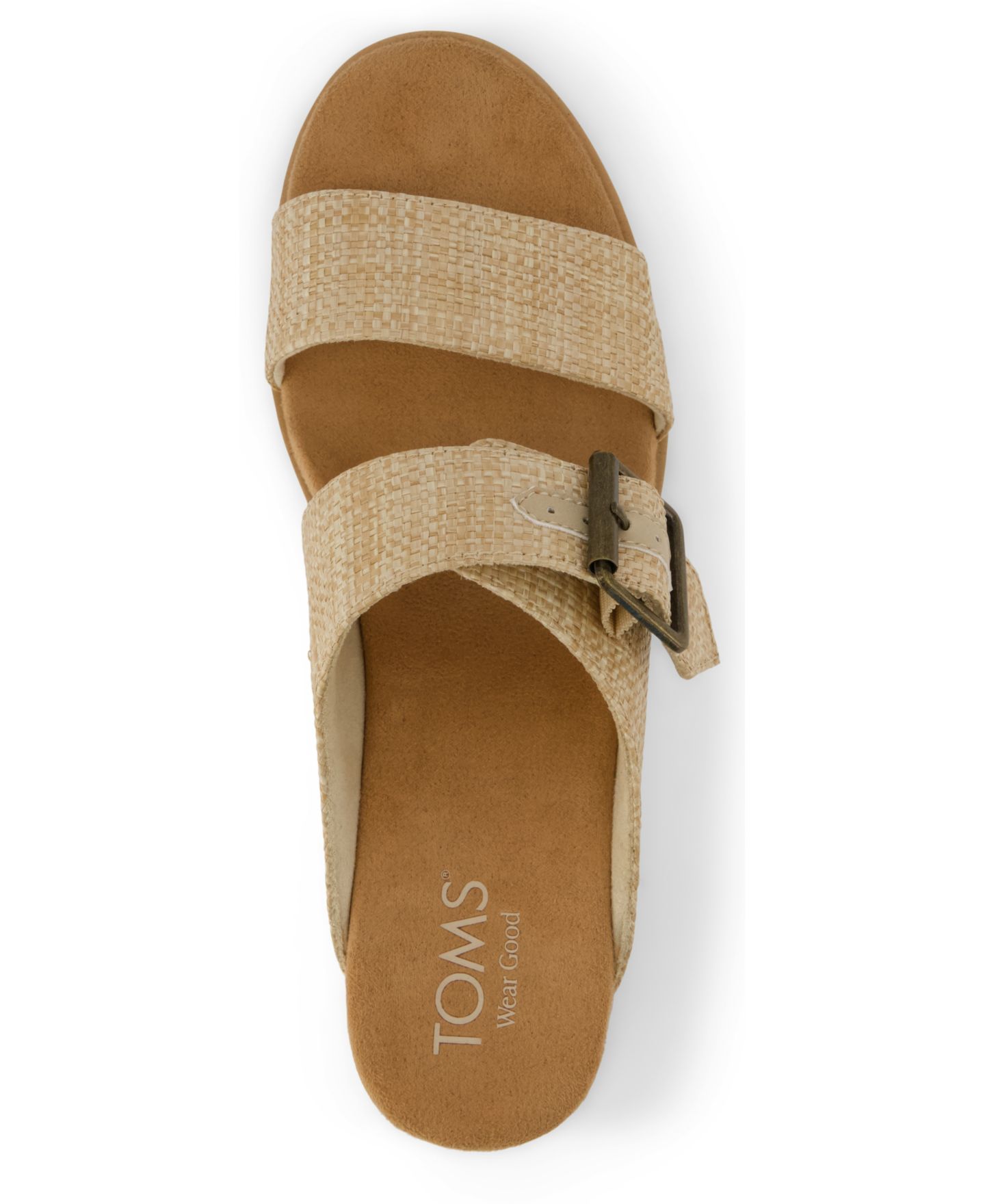 Женские сандалии TOMS Diana Mule Buckle, цвет: Миндальный — фото 4