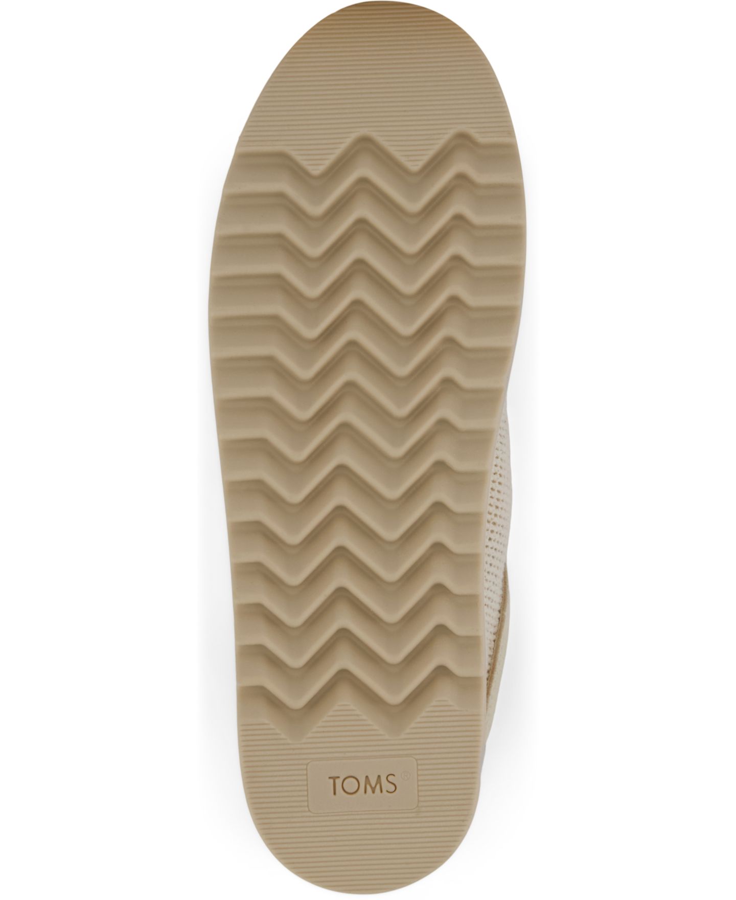Женские кроссовки TOMS Rea Lace-Up Platform, цвет: Бежевый сетчатый замшевый — фото 5