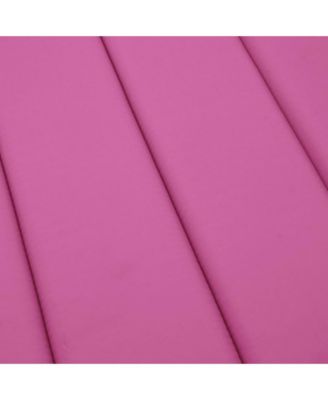 Sun Lounger Cushion Pink Oxford Fabric