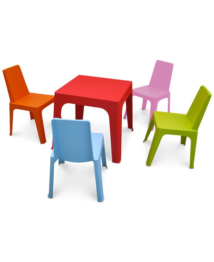 Resol Grupo Julieta Kids Indoor Outdoor Table 4 Chairs Set Macy s